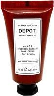 Actual product image Depot 404 Soothing Shaving Soap Cream for Brush 30