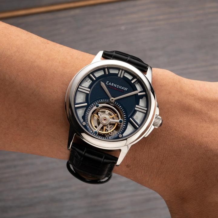 Immagine prodotto Thomas Earnshaw ES-8239-02 Disraeli Tourbillon 42mm 3ATM (Orologio da polso analogico, 42 mm)