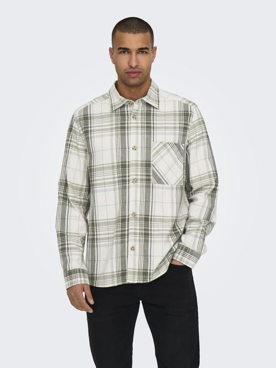 Immagine prodotto Only & Sons Vestibilità regolare camicia colletto camicia camicia camicia (L)