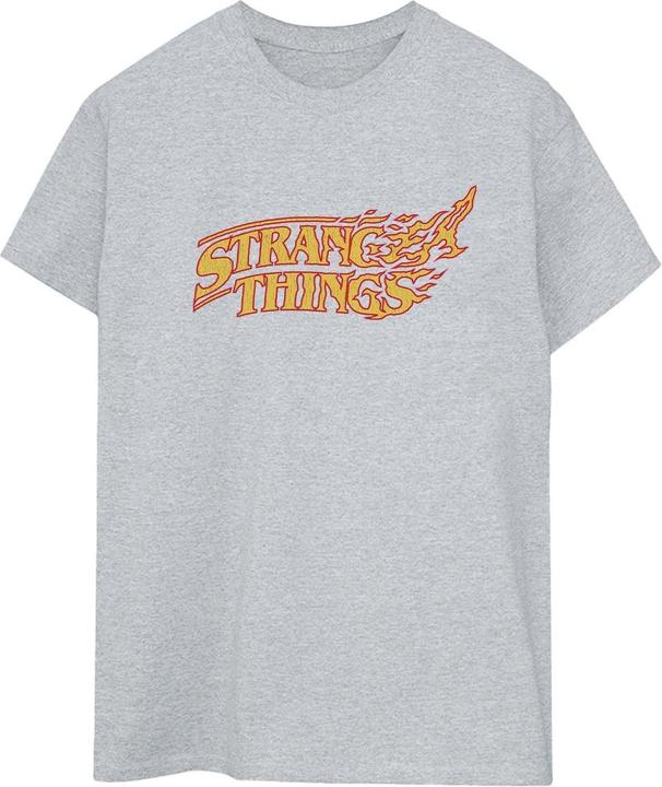 Immagine prodotto Netflix Stranger Things Logo Breaking Maglietta Ampia Donna (L)