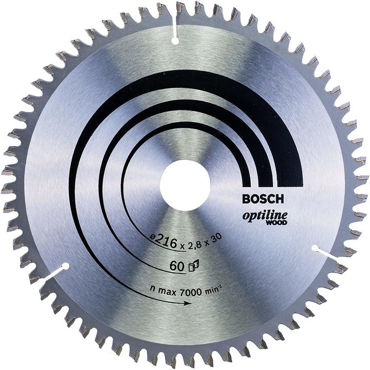 Bosch Professional Zubehör PRO Wood Kreissägeblatt, 216 x 2.8 x 30 mm