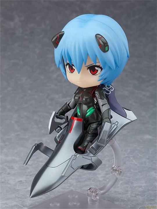 Actual product image Good Smile Company Rebuild of Evangelion Nendoroid Action Figure Rei Ayanami Plugsuit Ver. 10 cm (re-run)