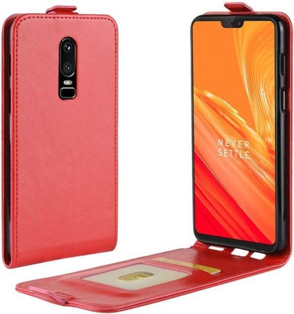 Produktbild MU Classic Crazy Horse Leder Flipcase Series (OnePlus 6)