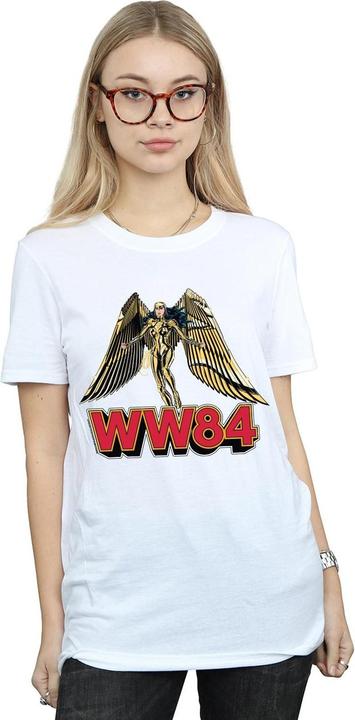 Actual product image Womens/Ladies Wonder Woman 84 Golden Armour Cotton Boyfriend T-Shirt (XL)
