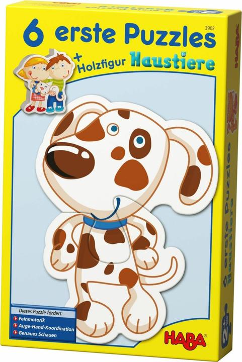 Immagine prodotto Haba 6 primi puzzle animali domestici (12 pezzi)
