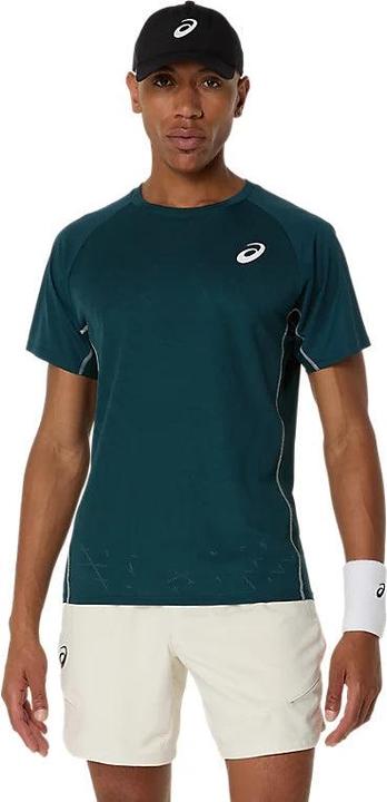 Image du produit ASICS Performance Asics Match Actibreeze Ss Top Saxon Green Man (XL)