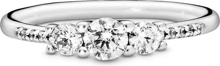 Immagine prodotto Pandora Anello con tre pietre chiare (58)