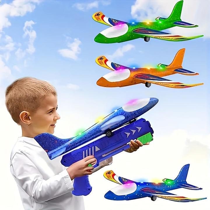 Immagine prodotto Activity Board 1 pezzo di aeroplano a slitta, giocattolo per bambini per sport all'aperto e al chiuso, aeroplano a