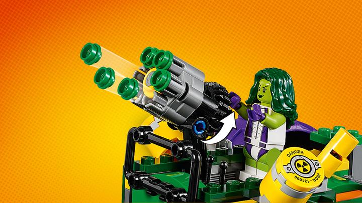 Actual product image LEGO Marvel Super Heroes Hulk vs Red Hulk (76078, LEGO Marvel)