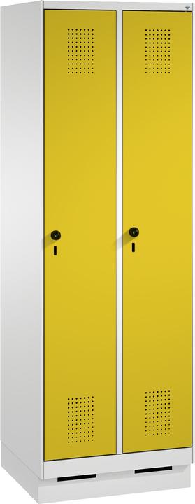 C+P Armadio S 3000 Evolo, larghezza vano 30 cm, con zoccolo (60 cm, 195 cm)