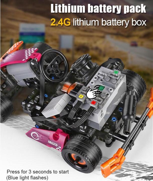 Produktbild Mould King 18026 - GO Kart (RC) (289 Teile)