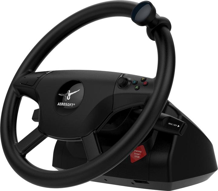 Actual product image Aerosoft Truck & Bus Wheel System (black) (Mac, PC)