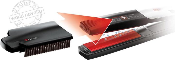 Actual product image Valera Swiss'X Super Brush Shine Set (Straightening iron)