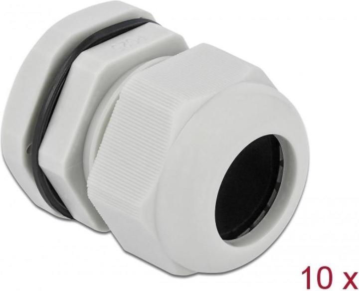 Produktbild Delock Kabelverschraubung PG25, 35mm, 10 Stück, Grau