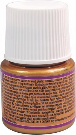 Image du produit Pebeo Deco Couleur acrylique nacrée (Or ancien, 45 ml)