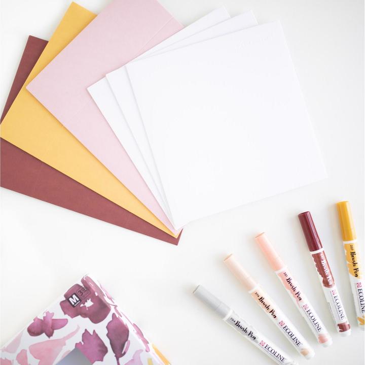 Produktbild Talens Brushpen Ecoline 5er Set Buntbox Frau Hölle (Mehrfarbig, 3 x)