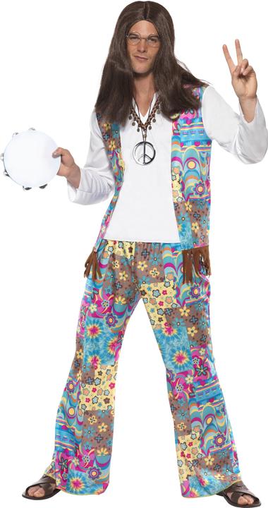 Immagine prodotto Smiffys Costume da uomo hippie Flower Power (M)