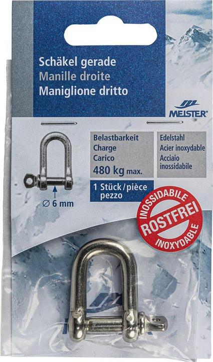 Immagine prodotto Meister Grillo INOX 10mm diritto