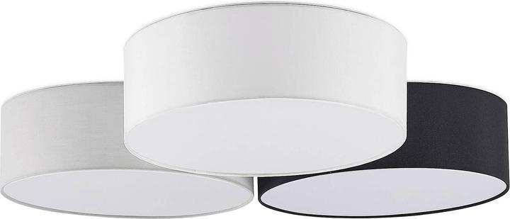 Actual product image Lindby Janita LED ceiling lamp, 3-light, three-coloured (4400 lm)