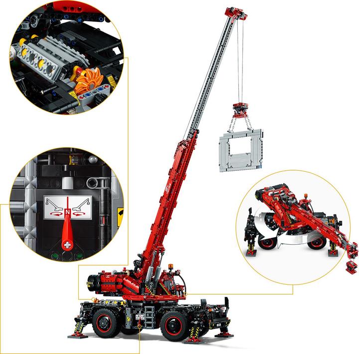 Image du produit LEGO La grue tout-terrain (42082, LEGO Technic)