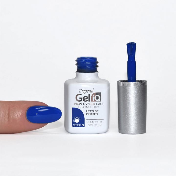 Actual product image Beter Better Depend Gel Iq Esmalte Lets Be Pira 41010 (Navy blue, Gel-Effect Nail Polish)