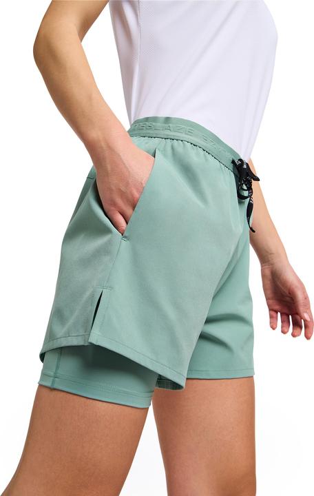 Immagine prodotto Witeblaze SULU Pantaloncini da donna 2 in 1, verde verde Taglia: 36 (S)