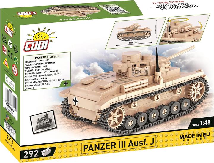 Produktbild Cobi Panzer III Ausf.J