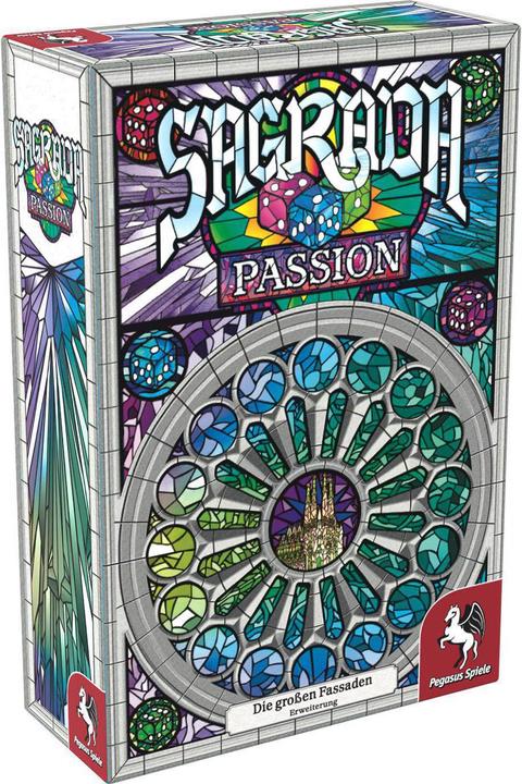 Produktbild Pegasus Familienspiel Sagrada: Passion - Die grossen Fassaden (Deutsch)