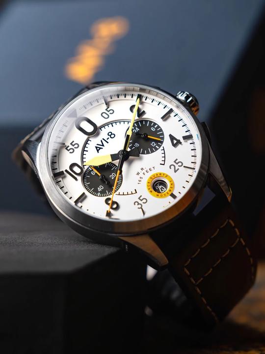 Actual product image AVI-8 AV-4089-0B Spitfire Lock (Pilot watch)