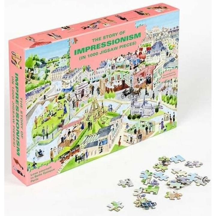 Immagine prodotto La storia dell'impressionismo (un puzzle d'arte) (1000 pezzi)