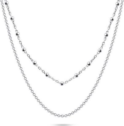 Produktbild Brilio Silver - Fashion Double Silver Necklace NCL103W