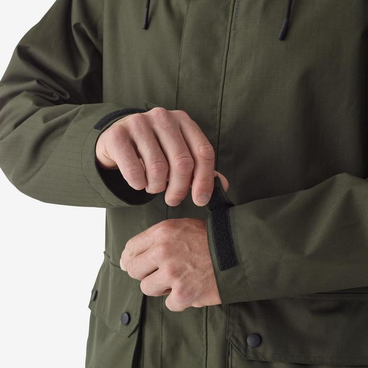 Image du produit Solognac Veste de pluie 500 vert (L)