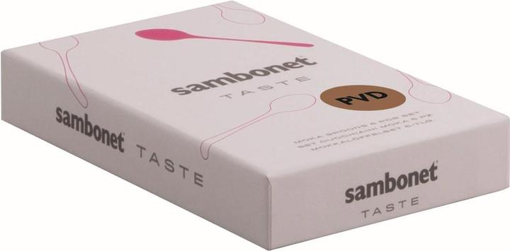 Actual product image Sambonet Espresso spoon button 6 pieces, copper (6 Piece, Scoops)