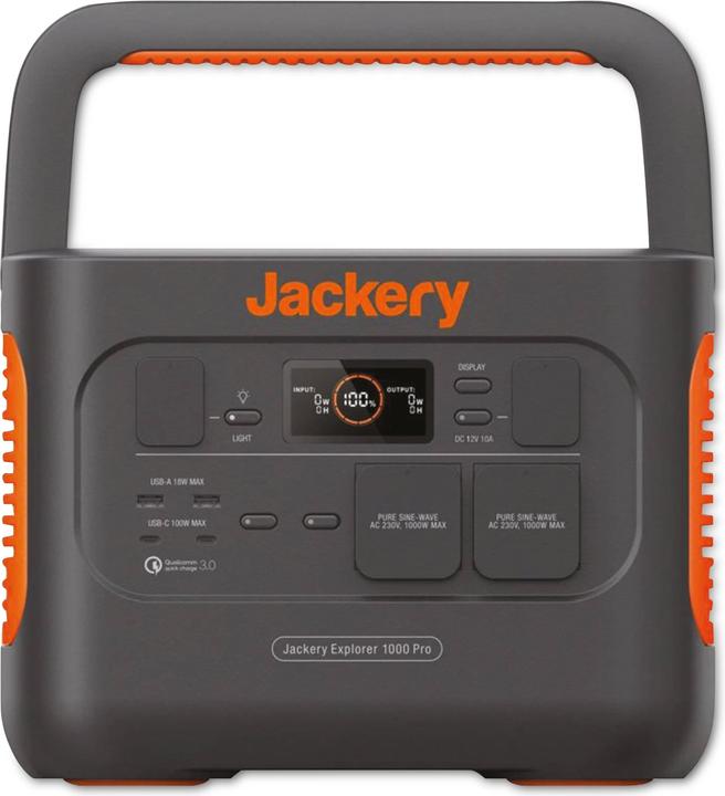 Jackery Explorer 1000 Pro (1002 Wh, 11.50 kg)