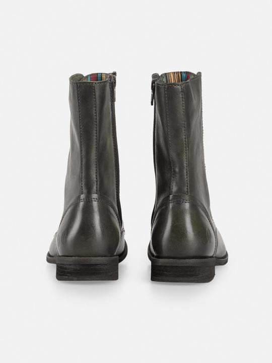Produktbild Felmini Wide Fit W103 Schnürstiefel aus echtem Leder, mit Innenreissverschluss und niedrigem Absatz. (39)