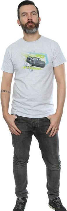 Actual product image Disney Mens Cars Jackson Storm T-Shirt (XXL)