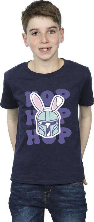 Actual product image Star Wars Boys The Mandalorian Hop Into Easter T-Shirt (104)