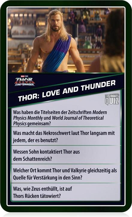 Productafbeelding Winning Moves Top Trumps Quiz – Marvel Vol. 2