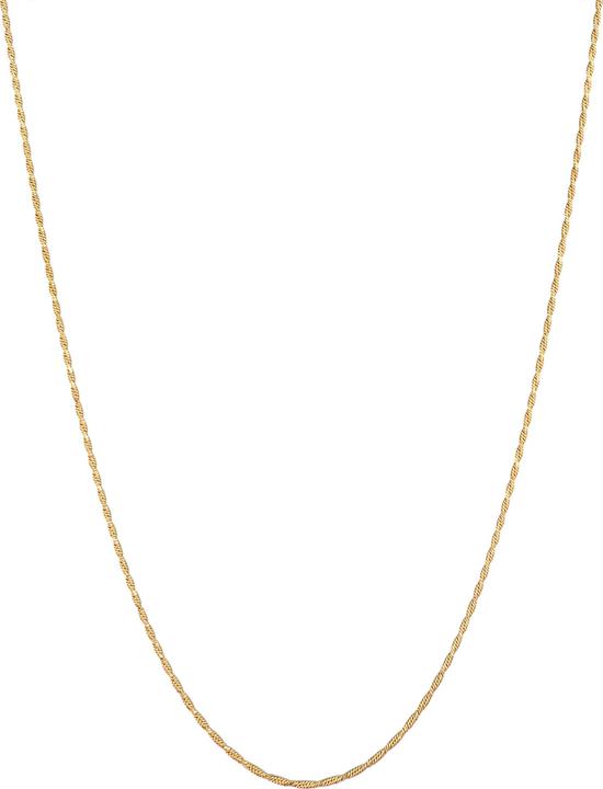 Produktbild Kuzzoi Halskette Herren Kordelkette Gedreht Twisted 925 Silber (925er Sterling Silber, 55 cm)