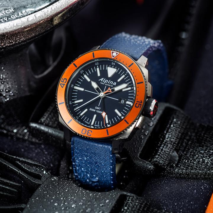 Image du produit Alpina Watch Seastrong GMT Diver 300 (Montre analogique, 44 mm)