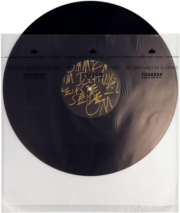 Actual product image Thakker Record Master Sleeves (Plates)