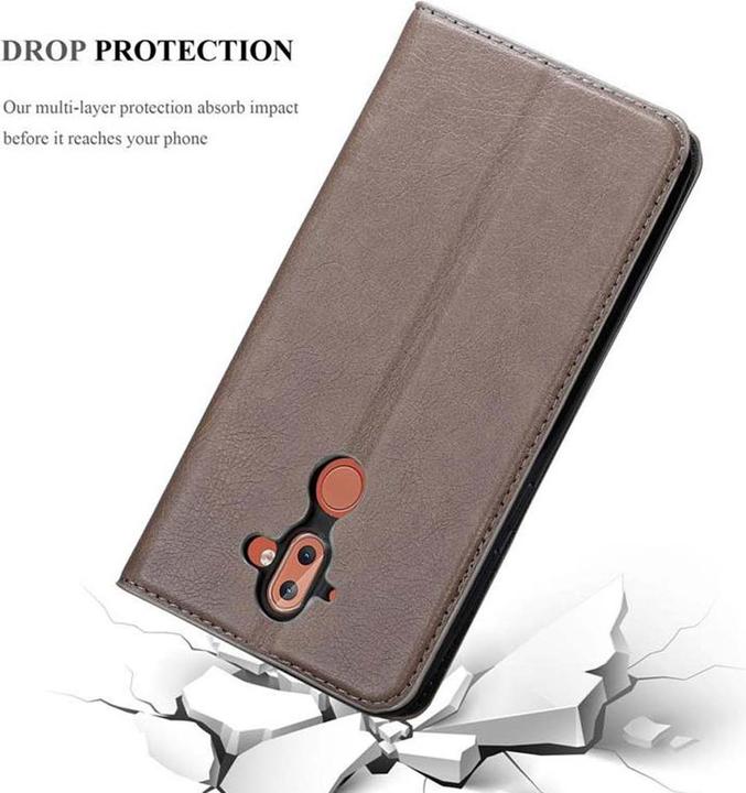 Immagine prodotto Cadorabo Copertina magnetica invisibile del libro (Nokia 8 Scirocco)