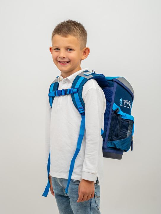 Actual product image Belmil MINI FIT Schulrucksack-Set Racing Neon (17 l)