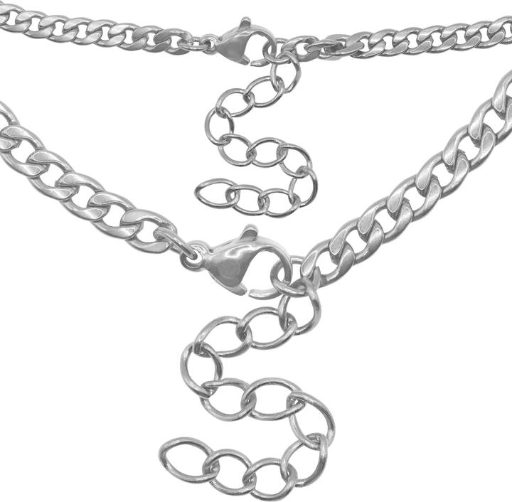 Actual product image Heideman Set Luana silver polished (100% stainless steel)