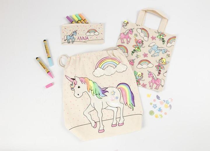 Actual product image Creativ Company Gym bag unicorns