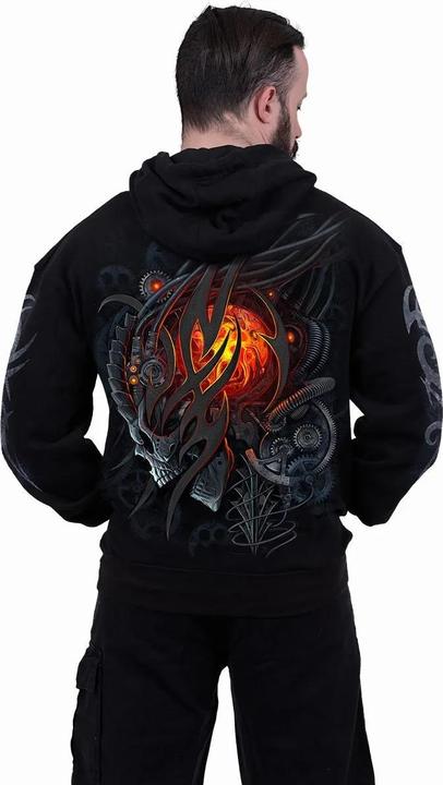 Immagine prodotto Spiral Steampunk Skull Felpa con Cappuccio Donna (M)