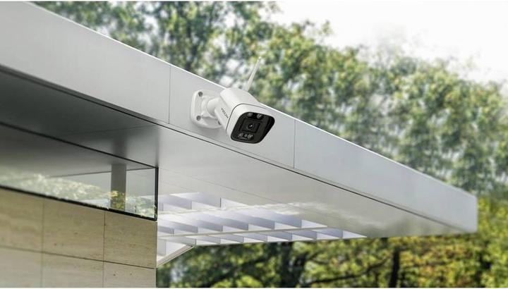 Actual product image Foscam V5P WLAN Surveillance Camera White 5MP (3072x1728), Dual-Band WLAN, Integrated Spotlight u (3072 x 1728 pixels)