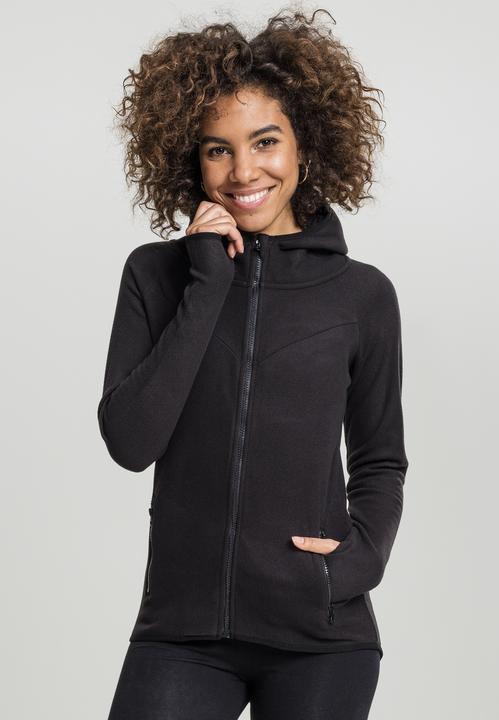 Immagine prodotto Urban Classics Felpa con cappuccio Polar Fleece Zip da donna (XL)