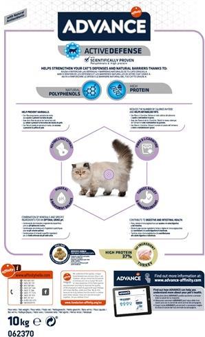 Actual product image Advance Sterilized Hairball Adult 10kg (Adult, 1 pcs., 10120 g)