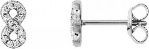 Actual product image Xenox Sweet Petite stud earrings (Silver)